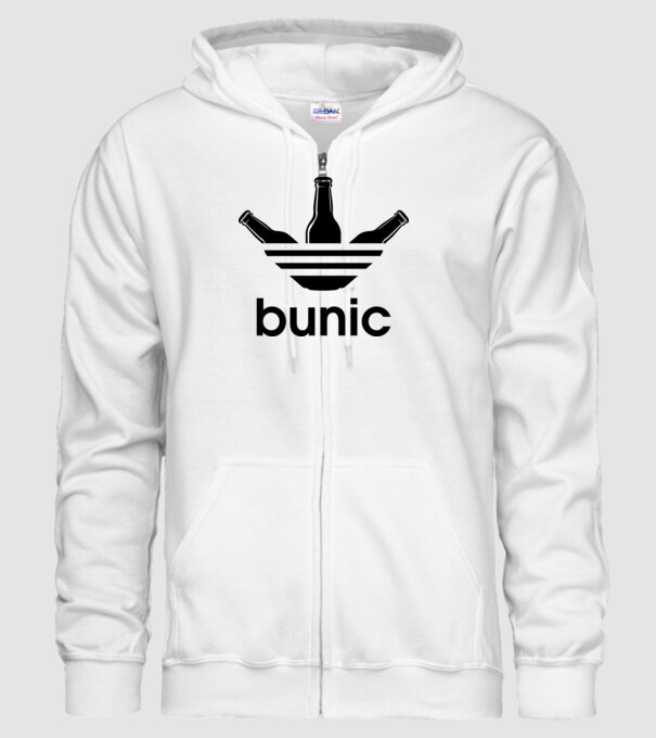 Bunicdidas model alb pe tricou