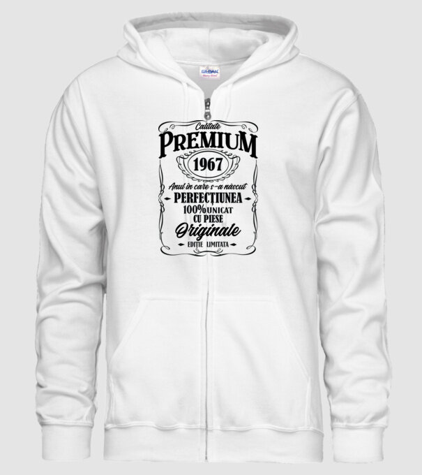 calitate premium -1967 - anul în care s-a născut - perfecțiunea - 100% unicat, cu piese originale, ediție limitată model alb pe tricou
