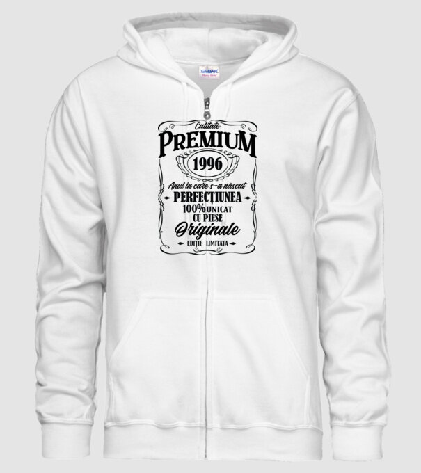 calitate premium -1996 - anul în care s-a născut - perfecțiunea - 100% unicat, cu piese originale, ediție limitată model alb pe tricou