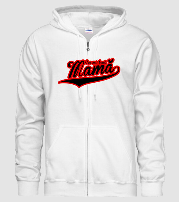 Cea mai bună mamă model alb pe tricou