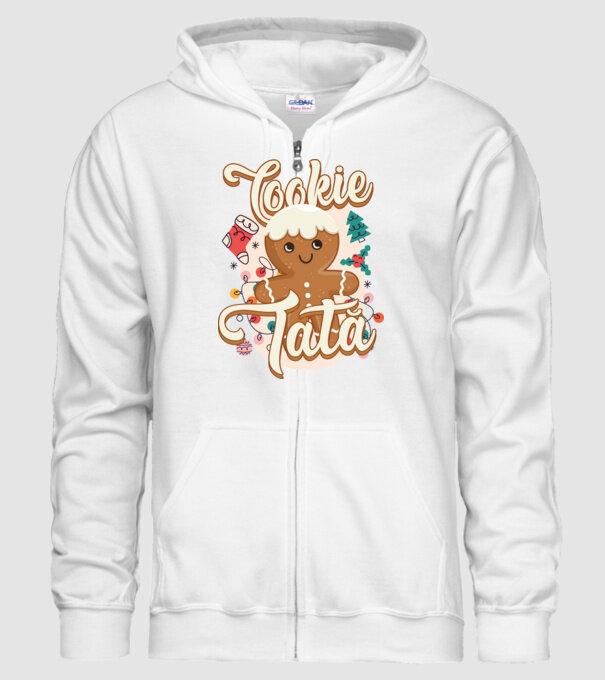 Cookie tată model alb pe tricou