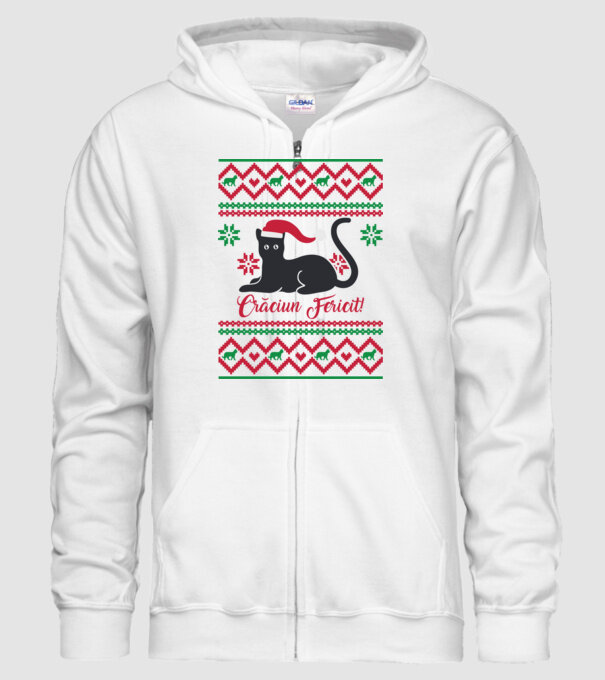 crăciun fericit model alb pe tricou