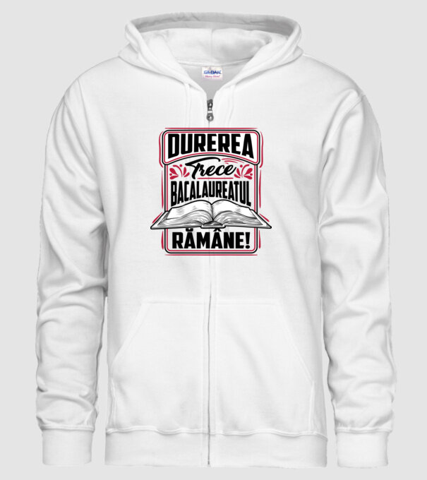 Durerea trece_bacalaureatul rămâne model alb pe tricou