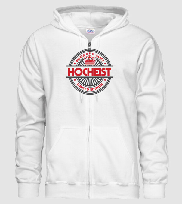 hocheist model alb pe tricou