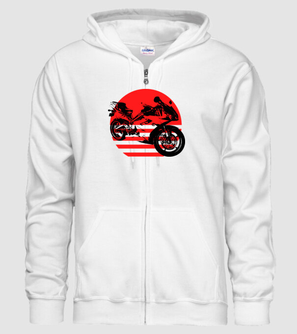Katana model alb pe tricou