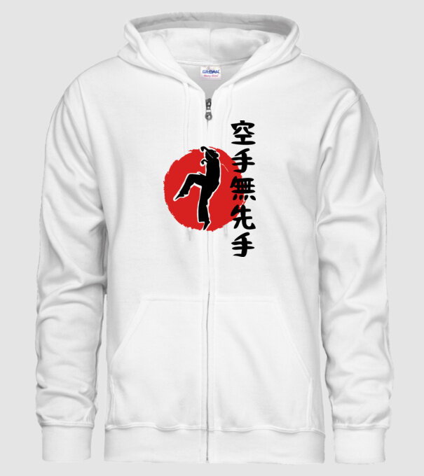 Larusso training japan model alb pe tricou