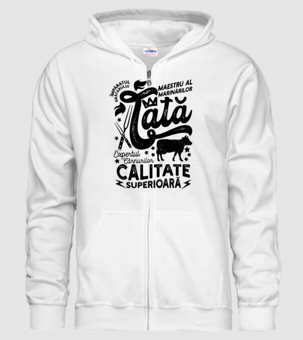 Împăratul grătarului, maestru al marinărilor, expertul cărnurilor - tată - Calitate superioară model alb pe tricou