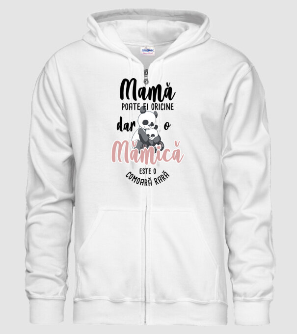 mamă poate fi oricine, dar o mămică este o comoară rară model alb pe tricou