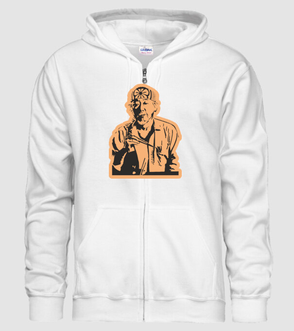 Mister miyagi cobra kai model alb pe tricou