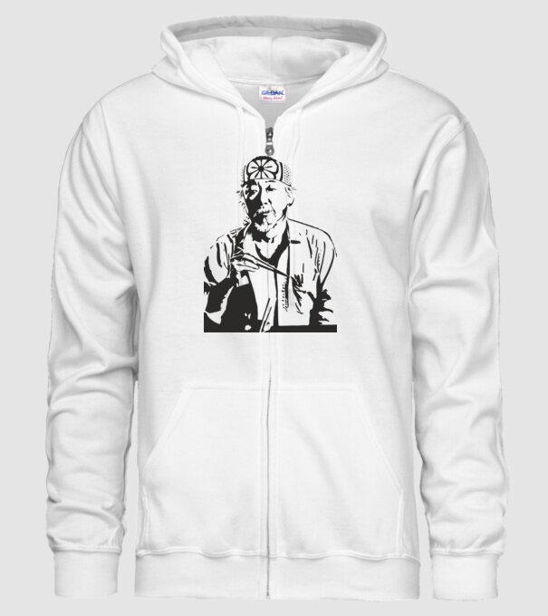 Miyagi cobra kai model alb pe tricou