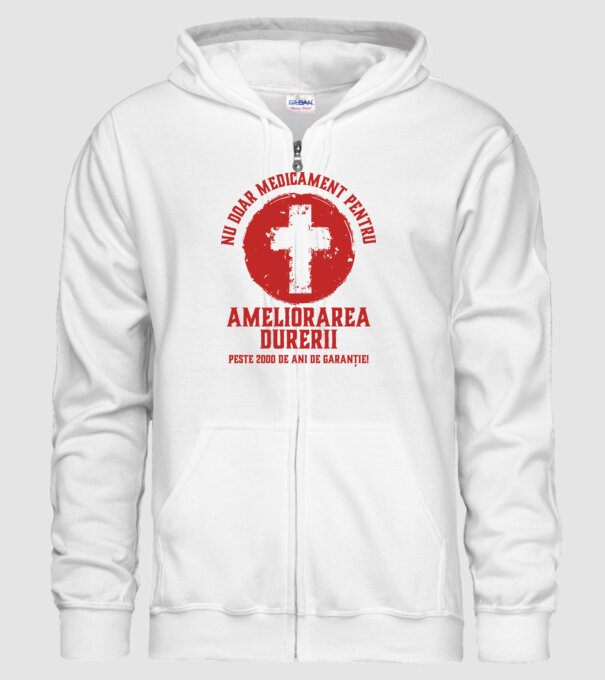 Nu doar medicament pentru ameliorarea durerii, peste 2000 de ani de garanție! model alb pe tricou