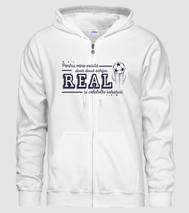 Pentru mine există doar două echipe, Real și celelalte rahaturi model alb pe tricou