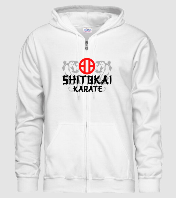 Shitokai Karate model alb pe tricou