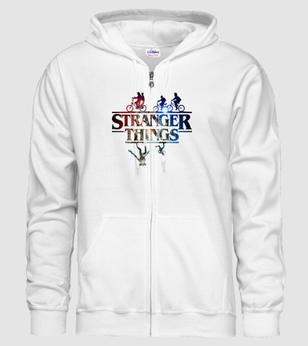 stranger things quote poster2 model alb pe tricou