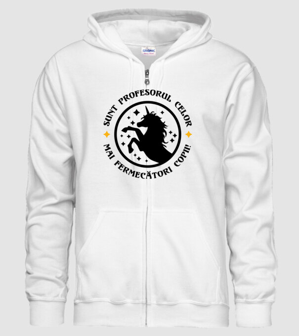 Sunt profesorul celor mai fermecători copii model alb pe tricou