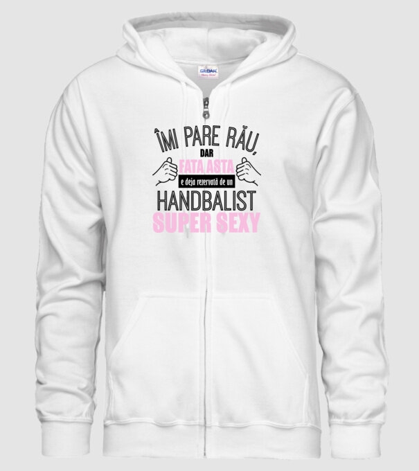 Îmi pare rău, dar fata asta e deja rezervată de un HANDBALIST super sexy model alb pe tricou