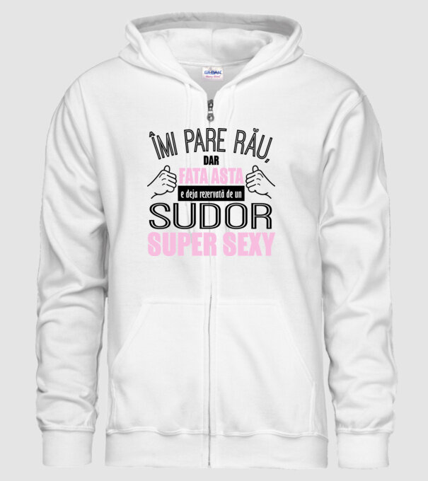 Îmi pare rău, dar fata asta e deja rezervată de un SUDOR super sexy model alb pe tricou