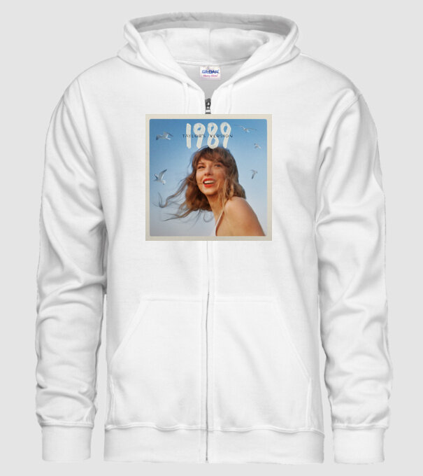 Taylor Swift cover model alb pe tricou