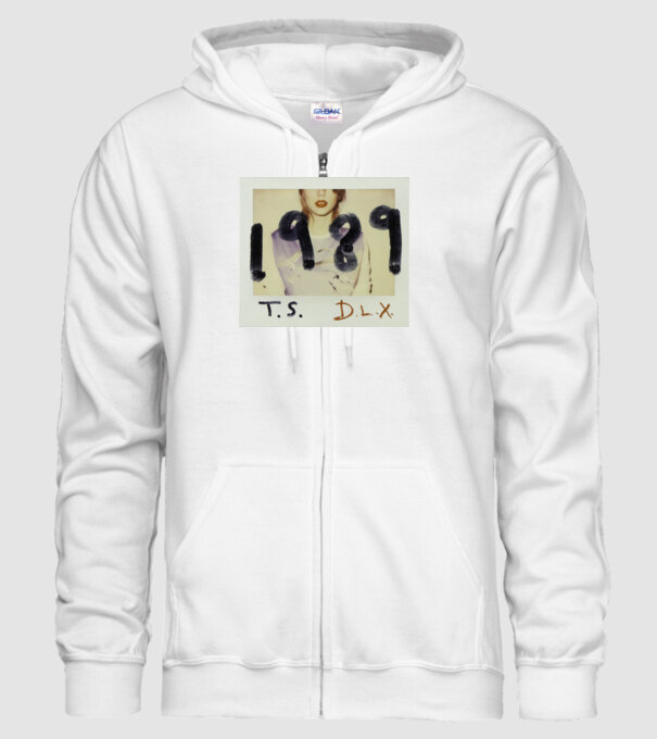 Taylor Swift polaroid model alb pe tricou