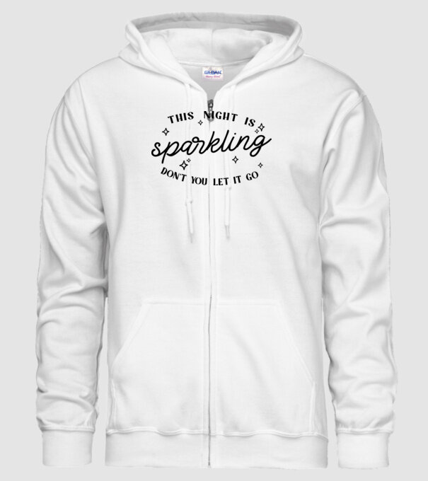Taylor Swift This night is sparkling model alb pe tricou