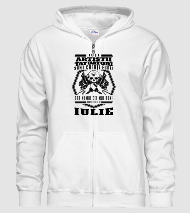 Toți artiștii tatuatori sunt creați egali iulie model alb pe tricou