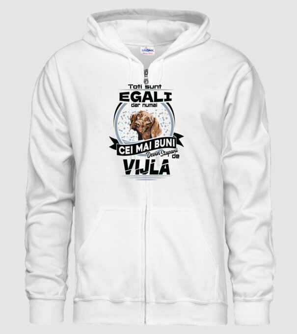 Toți sunt egali, dar numai cei mai buni devin stăpâni de vijla model alb pe tricou