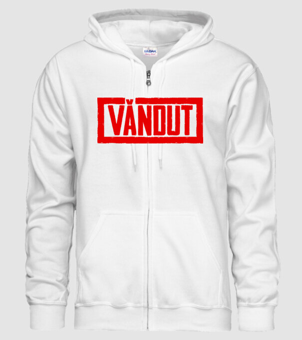 vândut model alb pe tricou