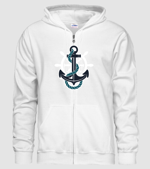 Vapoare model alb pe tricou