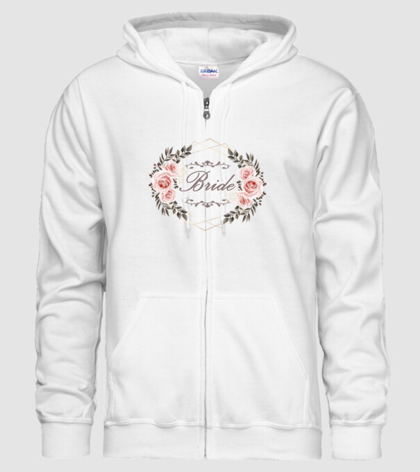 Vintage Bride model alb pe tricou