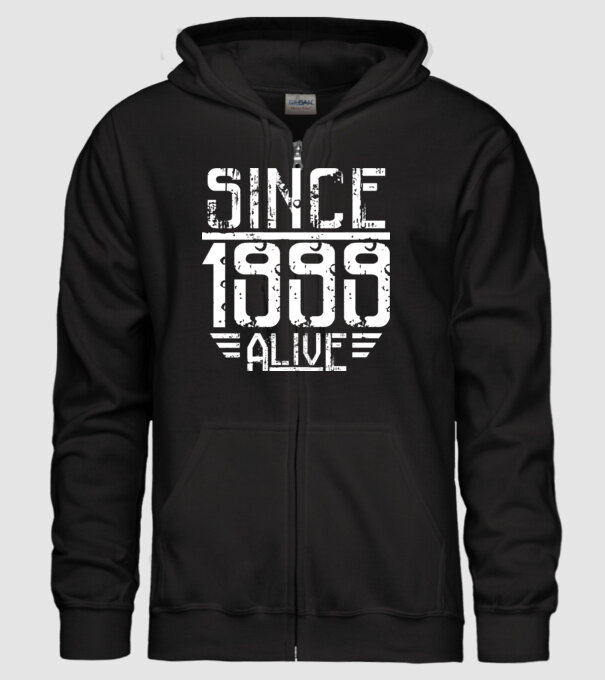 Alive since 1999 model negru pe tricou