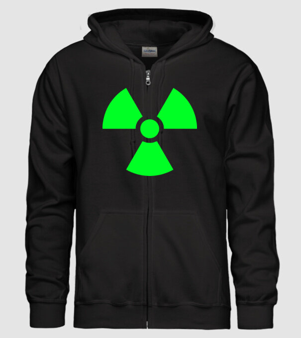 Atom model negru pe tricou