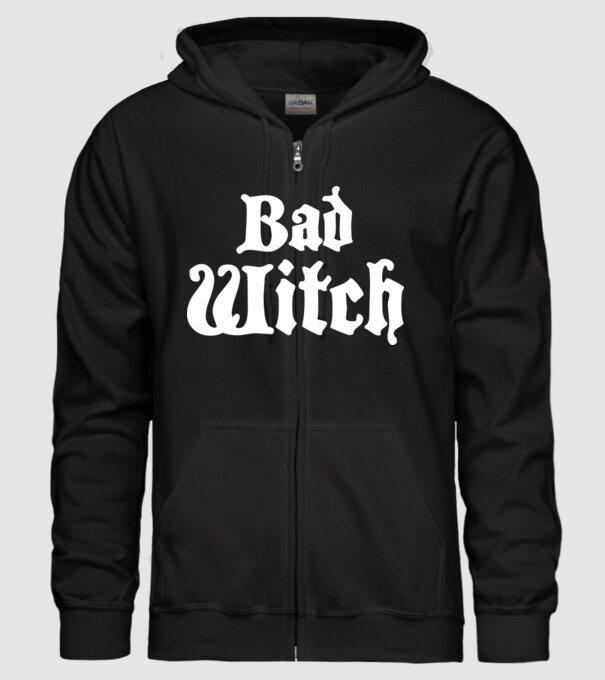 Bad Witch tricou cuplu model negru pe tricou