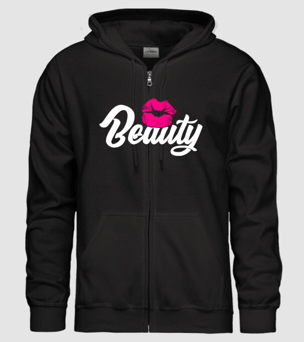 Beauty model negru pe tricou