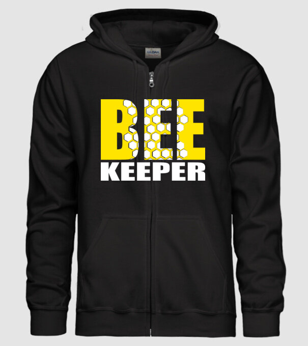 BeeKeeper model negru pe tricou