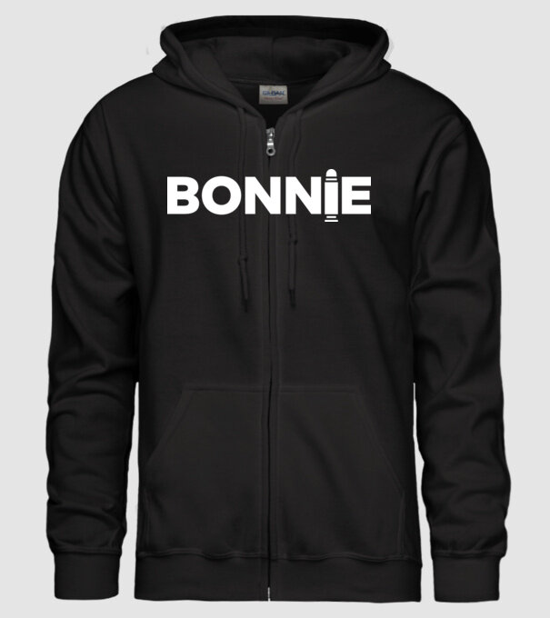 Bonnie és Clyde BONNIE model negru pe tricou