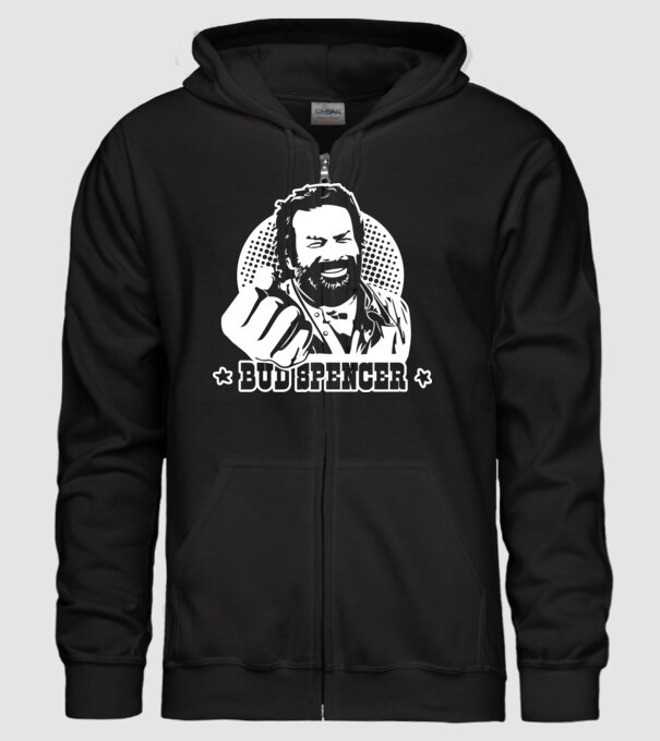 Bud Spencer model negru pe tricou