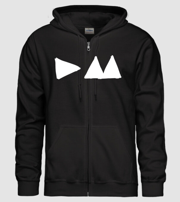 Depeche Mode triangle model negru pe tricou