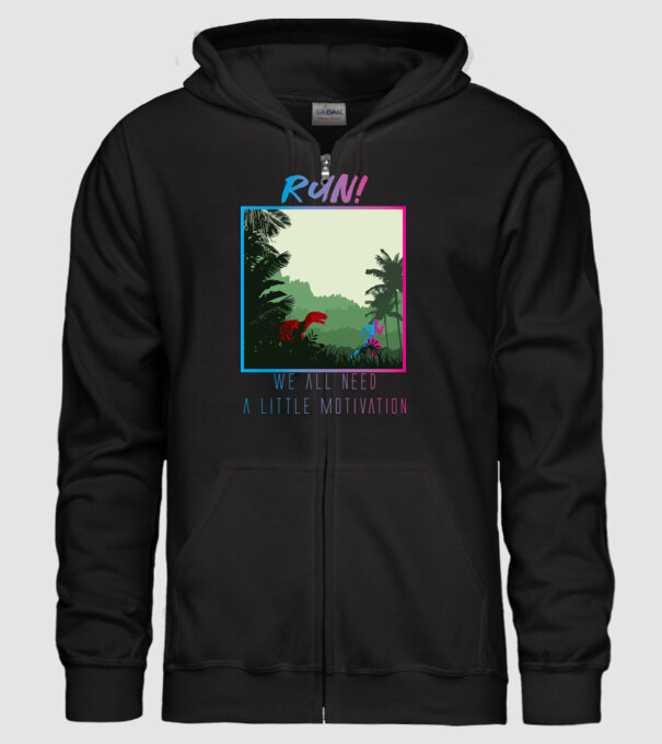 Dire Motivation - Teribil de motivat model negru pe tricou