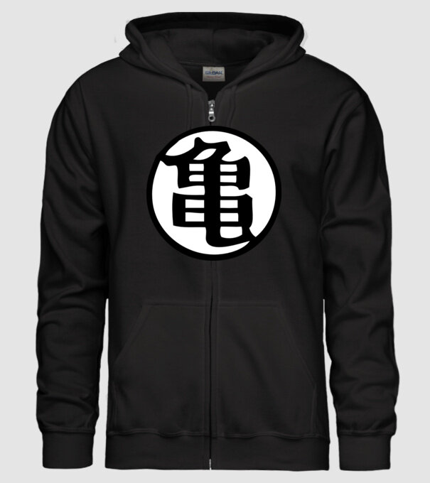Dragon Ball Z logo model negru pe tricou
