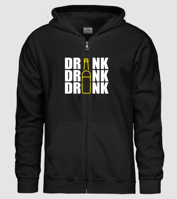 Drink drank drunk model negru pe tricou
