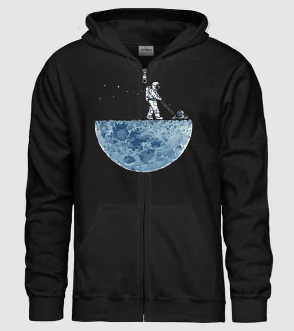Funny astrounaut model negru pe tricou