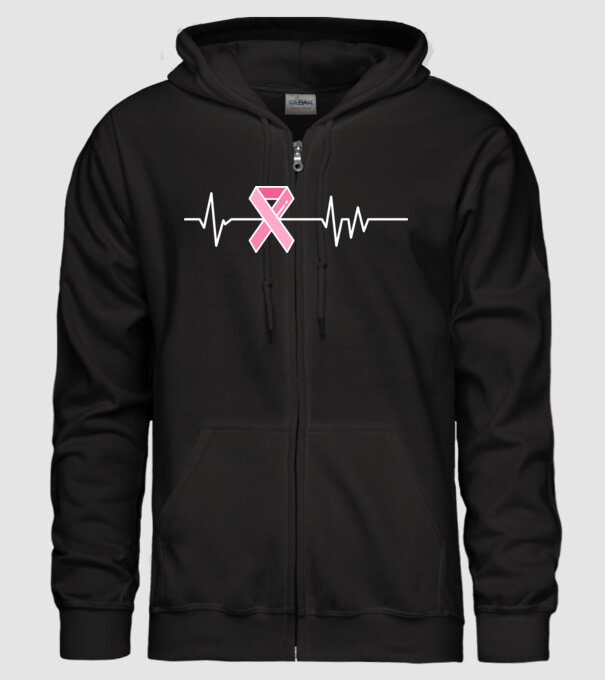 Heartbeat faith model negru pe tricou