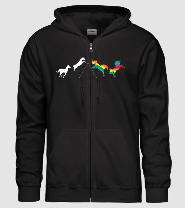 horse pink floyd model negru pe tricou