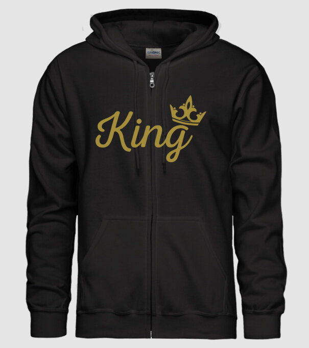King model negru pe tricou