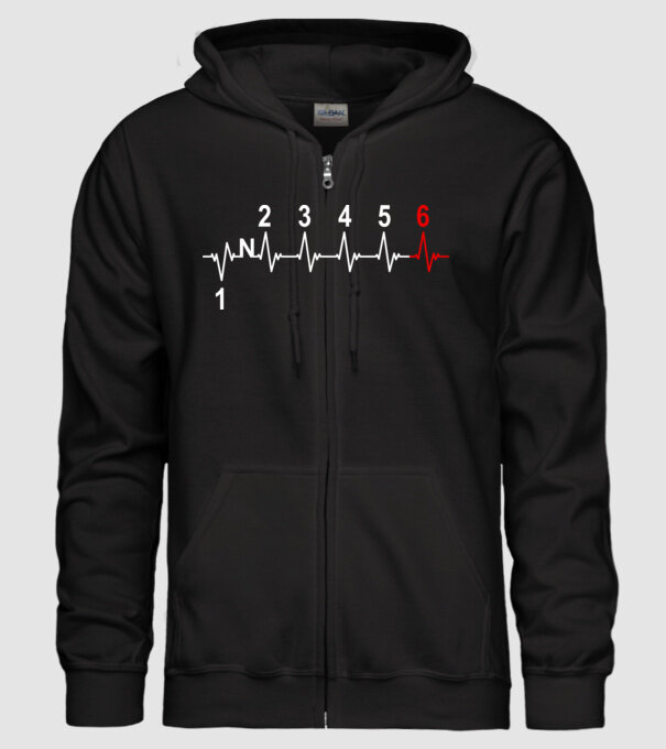 Cutie de viteze Motocicletă model negru pe tricou