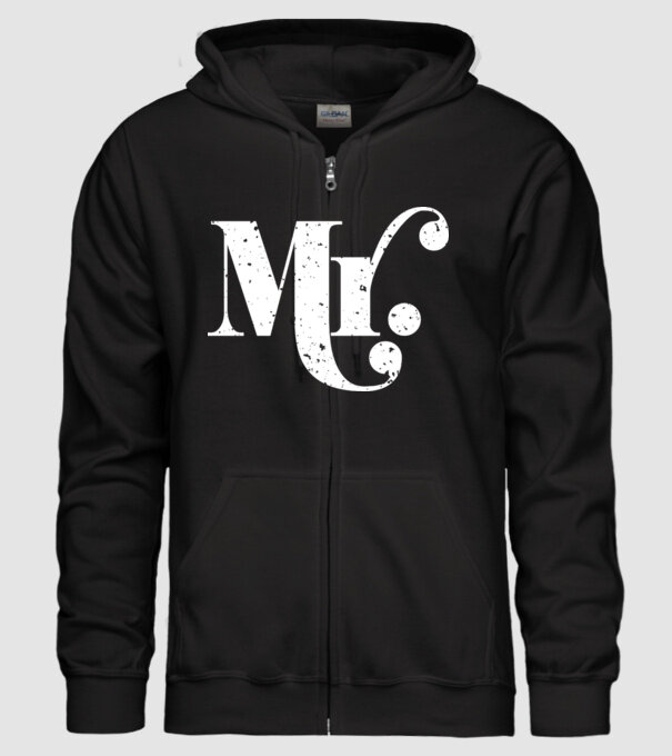Mr 2 model negru pe tricou