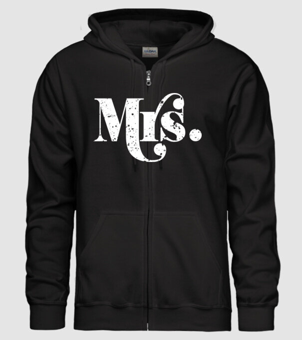Mrs 2 model negru pe tricou