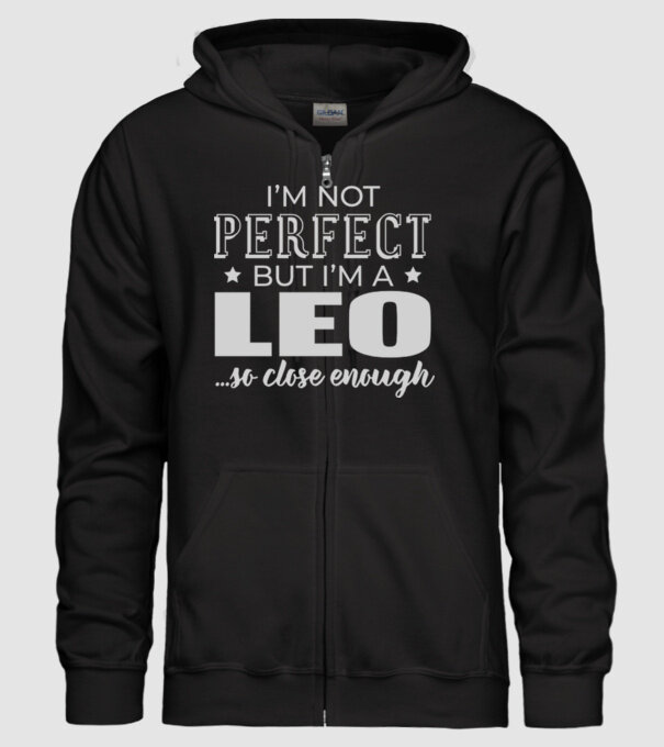 Not perfect, but LEO model negru pe tricou