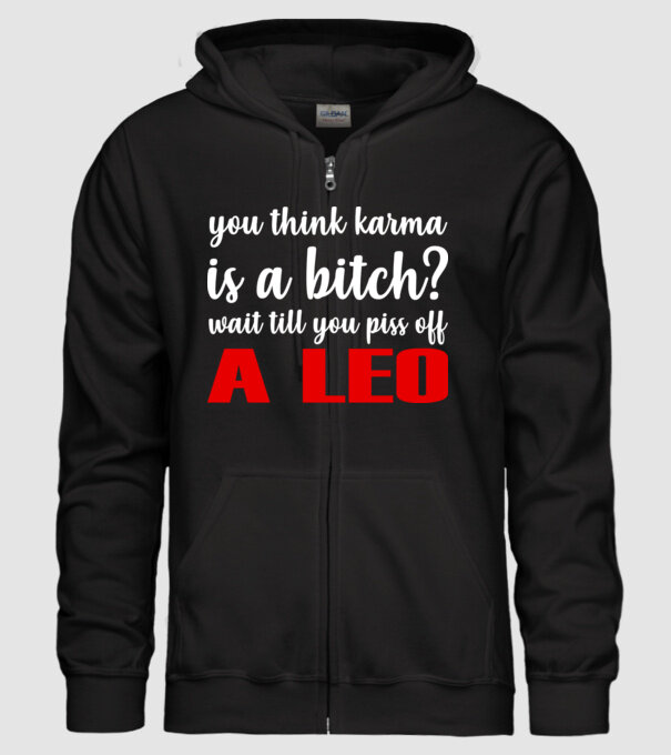 Piss of a LEO model negru pe tricou