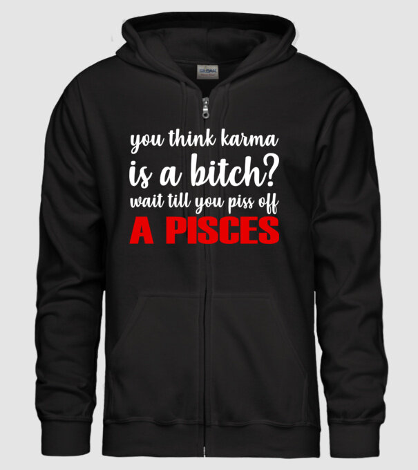 Piss of a PISCES model negru pe tricou